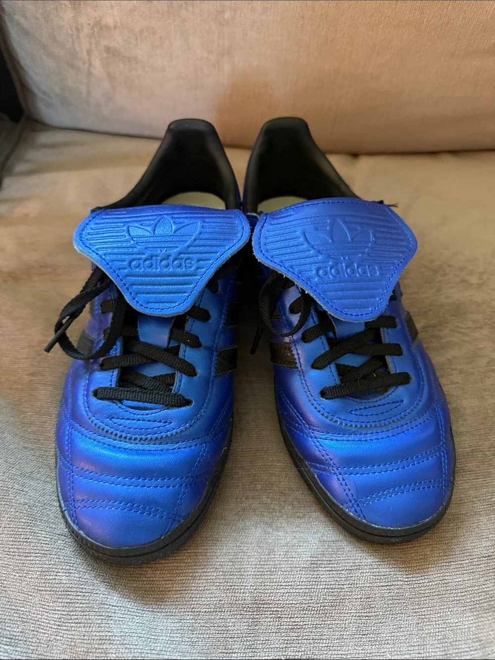 adidas spezial handball metalic blue  Samba-style Sneakers